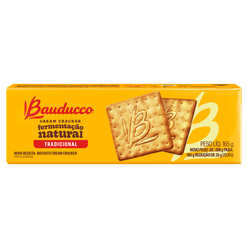 Biscoito BAUDUCCO Cream Cracker Fermentação Natural 165g