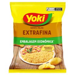 Batata Palha YOKI Extrafina 190g Embalagem Econômica