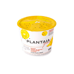 Creme de Coco PLANTAIA Gurt Maracujá e Banana Zero Lactose e Vegano 120g