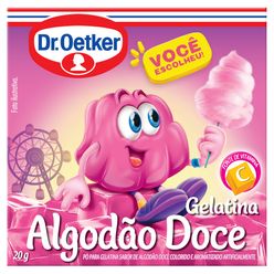 Pó de Gelatina DR OETKER Algodão Doce 20g