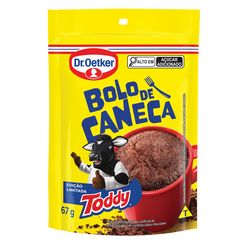 Mistura para Bolo DR OETKER de Caneca Toddy 67g Edição Limitada