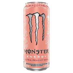 Energético MONSTER Energy Ultra Peachy Pessêgo 473ml