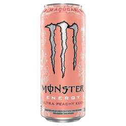 Bebida Energética MONSTER Energy Ultra Peachy Pessêgo 473ml