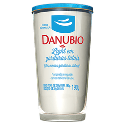 Requeijão Cremoso DANUBIO Light 190g