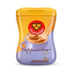 Cappuccino 3 CORAÇÕES Diet Pote 150g