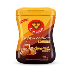 Café 3 CORAÇÕES Cappuccino Lovers Caramelo Salgado 200g