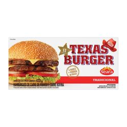 Hambúrguer Misto De Carne De Aves, Bovina E Suína Seara Texas Burger 672g