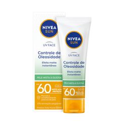 NIVEA Sun Protetor Solar UV Face Controle de Oleosidade FPS 60 50ml