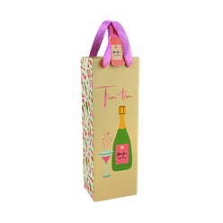 Sacola para Vinho Tim-Tim Papel 36x8cm - A\CASA