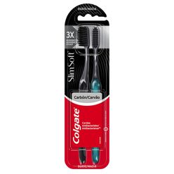 Escova Dental COLGATE Slim Soft com 2 Unidades