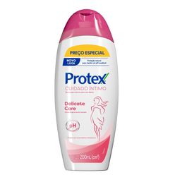 Sabonete Líquido Protex Cuidado Íntimo Delicate Care 200ml - Promo