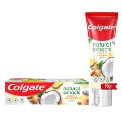 Gel Dental COLGATE Natural Extracts Detox Coco e Gengibre 90g