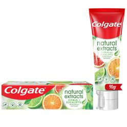 Creme Dental COLGATE Natural Extracts Citrus e Eucalipto 140g