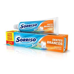 Creme Dental Clareador SORRISO Dentes Brancos 120g