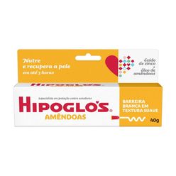 Creme para Assaduras HIPOGLÓS Amêndoas Óxido de Zinco + Óleo de Amêndoas 40g