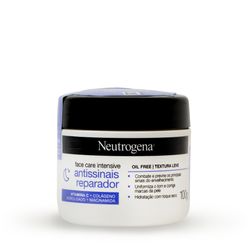 Hidratante Facial Neutrogena Face Care Intensive Antissinais Reparador 100g