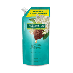 Refil Sabonete Líquido PALMOLIVE Naturals Suavidade Delicada 500ml Leve Mais Pague Menos