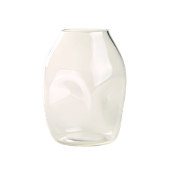 Vaso Vidro Organic 20x28cm - A\CASA