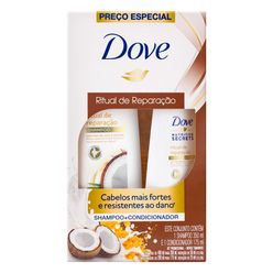 Kit DOVE Ritual de Reparação Shampoo 350ml + Condicionador 175ml