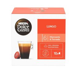 Café em Cápsula NESCAFE DOLCEGUSTO Lungo 10 Cápsulas 70g