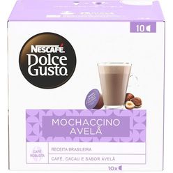 Café em Cápsula Nescafé Dolce Gusto MOCHACCINO AVELÃ 10 Cápsulas 170g