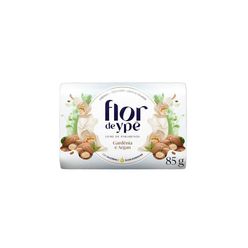 Sabonete Flor De YPÊ Suave - Branco - Gardênia E Argan - Glicerina E Óleos Essenciais 85g