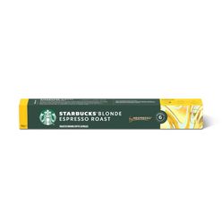 Café STARBUCKS Blonde Espresso Roast 53g com 10 Cápsulas