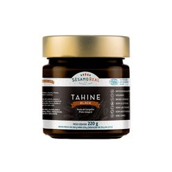 Tahine SESAMO REAL Black Gergelim Preto Integral Sem Glúten/ Sem Lactose/Vegano 220g