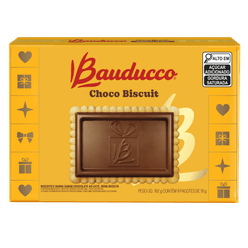 Biscoito BAUDUCCO Chocobiscuit com 9 Unidades 162g