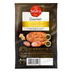 Linguiça Suína SEARA Cuiabana Gourmet Resfriada 500g