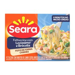 Fettuccine com levíssimo e brócolis SEARA 350g