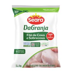 Filé de coxa e sobrecoxa Dagranja IQF 1kg