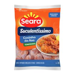 Coxinha da asa temperada Suculentíssimo SEARA IQF 1kg