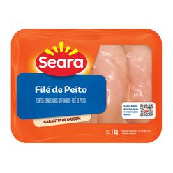 Filé de peito bandeja SEARA 1kg