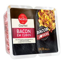 Bacon em cubos SEARA Gourmet 140g