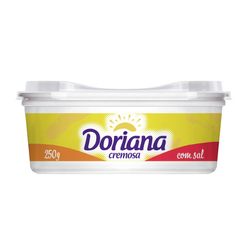 Margarina cremosa com sal DORIANA 250g