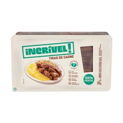 Tiras de Carne INCRÍVEL! 100% Vegetal Congelado 200g