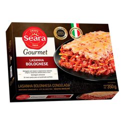 Lasanha SEARA Gourmet Bolognese Congelada 350g