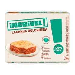 Lasanha Bolonhesa INCRÍVEL! 100% Vegetal 350g