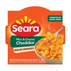 Mac&cheese cheddar tradicional SEARA 300g