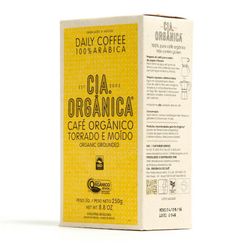 Café CIA ORGÂNICA Daily Torrado e Moído 250g