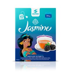 Chá DESINCHÁ Jasmine Hortelã e Amora com 10 Sachês