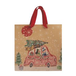Sacola Car Papel 28x28cm - A\CASA