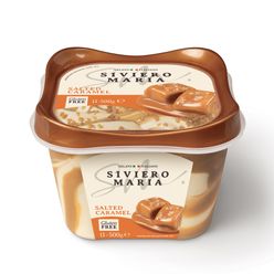 Sorvete SIVIERO Caramelo Salgado Sem Glúten 1l