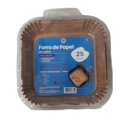 Forro de Papel OOLIMA 16 x 4.5 Quadrado com 25 Unidades