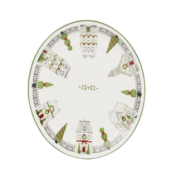 Prato para Sobremesa Magic House Porcelana 20cm - A\CASA