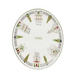 Prato para Sobremesa A\CASA Magic House Porcelana 20cm