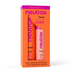 Kit NEUTROX Força Shampoo 300ml + Condicionador 200ml Preço Especial