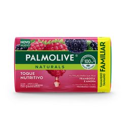 Sabonete PALMOLIVE Naturals Framboesa e Amora 150g Tamanho Familiar