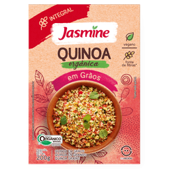 Grãos de Quinoa JASMINE Orgânico Caixa 200g